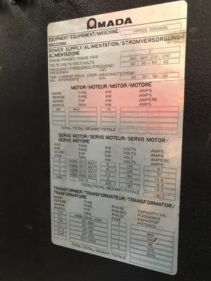 1995 AMADA VIPROS 358 KING Stamping Presses | MD Equipment Services LLC (39)