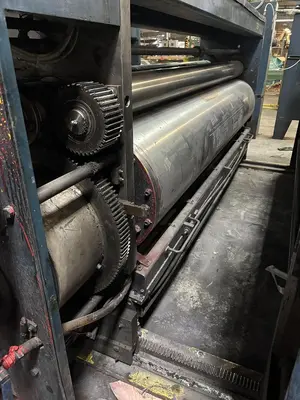 66″ x 110″ MckInley 2 color Rotary Die Cutter