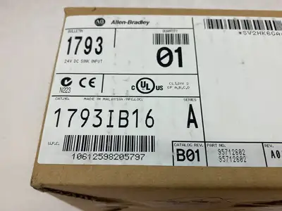 NEW ALLEN-BRADLEY SER. A FLEX INTEGRA 16 SINK INPUT MODULE