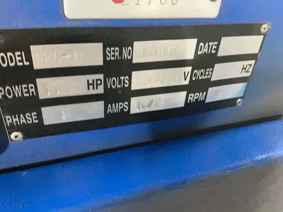 USED 2012 AVANI ENVIROMENTAL SPC1000