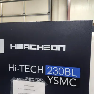 USED 2021 HWACHEON HI-TECH 230BL YSMC