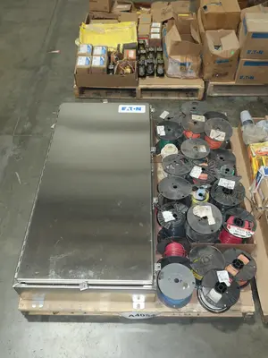 4 PALLETS OF ASSORTED CONDUIT, ENCLOSURES