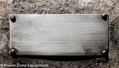 USED SULZER BINGHAM 4X8X10.5MSD-D