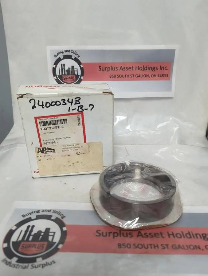 New | in-Stock FLOWSERVE KU3T3125TC3 Seals & Gaskets Ohio US | Surplus Asset Holdings #1365707