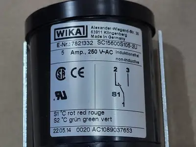 NEW WIKA SC15600S105-2U