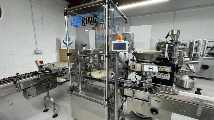 Used KING KT320-4 Filling Machines GB | Poseidon Pharmaceutical UK Ltd. #400622