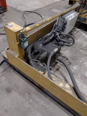 4,000 LB CAPACITY PRESTO ECOA MODEL HTT-C4-90-L-64060 ELECTRO-HYDRAULIC ELEVATING UPENDER: STOCK #19941