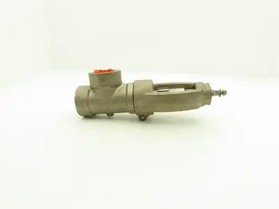 Conval Globe Valve Clampseal Angle Pattern Stop 1-1/2" Socket Weld 1500psi