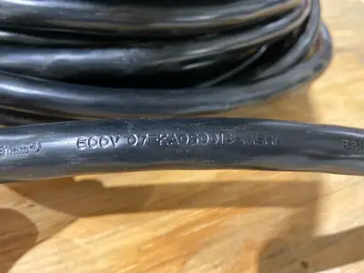 USED KAWASAN 4 WIRE POWER CABLE 10 FEET