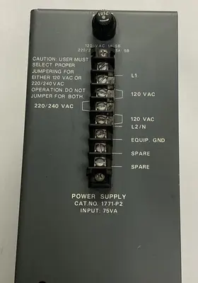 Used ALLEN-BRADLEY 1771-P2 Industrial Controls Ohio US | Surplus Asset Holdings #1243919