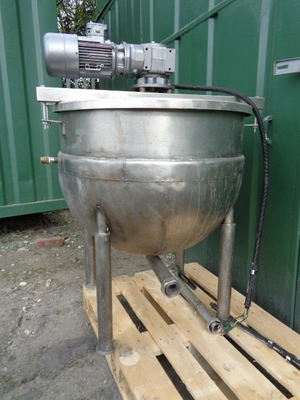 225L S/S Hemis Anchor Scraped Mixing Tank 0.55Kw