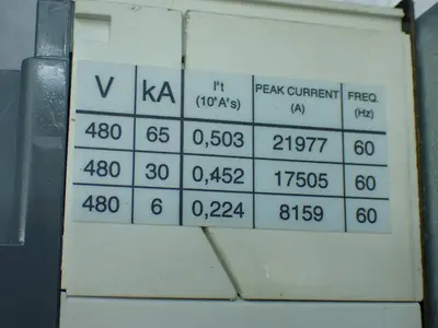 USED ABB TMAX T2H 100