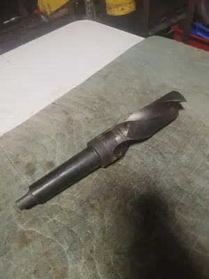 USED MORSE 2 7/16'' HSS TWIST DRILL