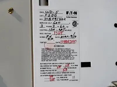 USED EATON SVX010A1-5A4N1