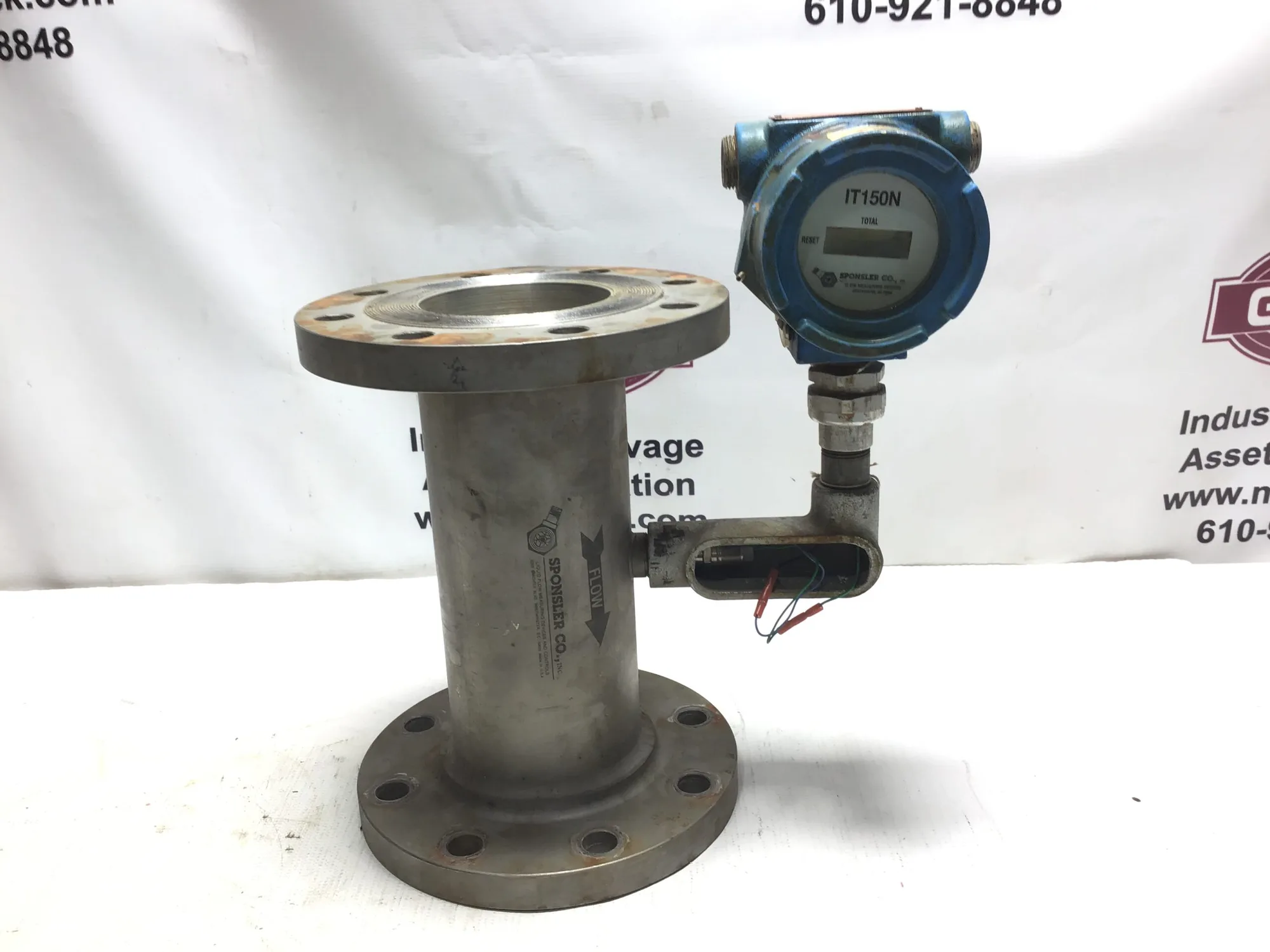 Sponsler IT150N Precision Turbine Flowmeter