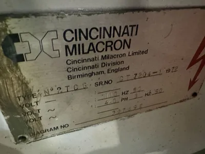 Used CINCINNATI No 2 Tool and Cutter Grinder Cylindrical Grinders Including Plain & Angle Head GB | Bowland Trading Ltd #1545884