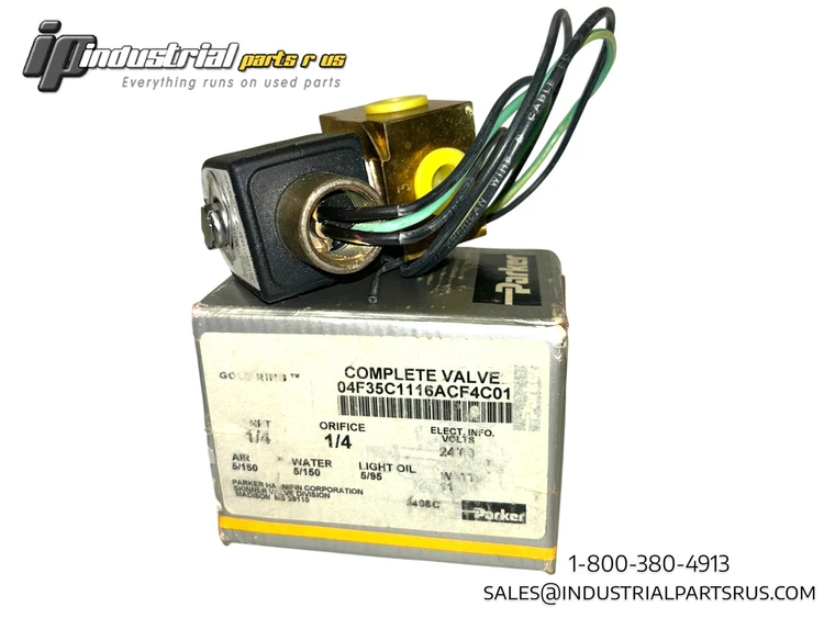 Used PARKER 04F35C1116ACF4C01 Solenoid Valves Kentucky US | Industrial Parts R Us Inc. #759328