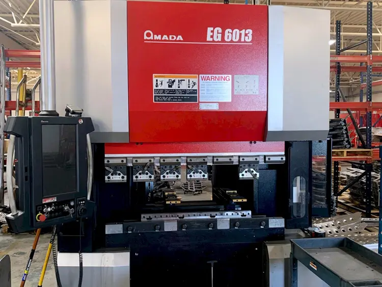 Used 2019 AMADA EG6013 Press Brakes Illinois US | Machine Factory Outlet #1264191