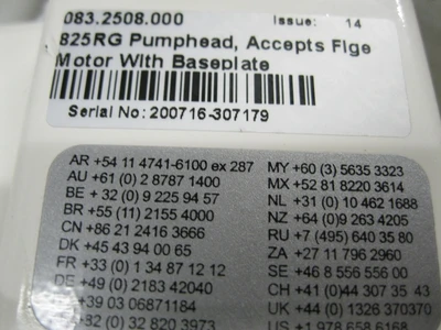 USED Watson Marlow 825RG