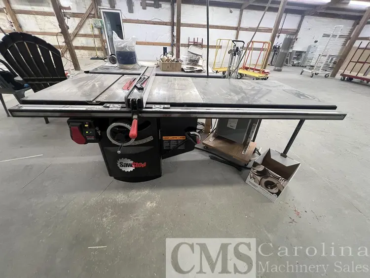 Used SAWSTOP 10 INDUSTRIAL TABLE SAW Woodworking Table Saws North Carolina US | CAROLINA MACHINERY SALES #1250290