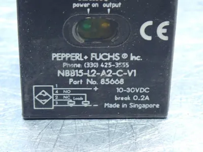 Used PEPPERL+FUCH NBB15L2A2CV1 Proximity Sensors Ohio US | HGR 24 #864393