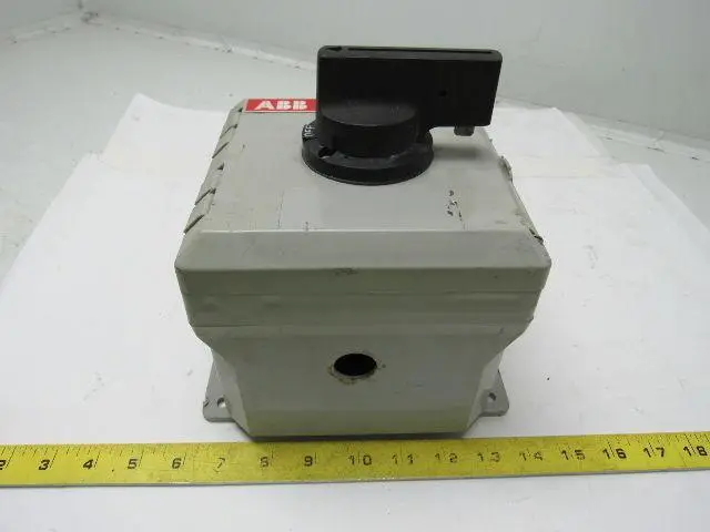 ABB Control Inc NF25P-3P02A10 Enclosed Disconnect Switch 600V 16A 3 Pole