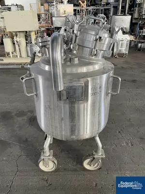 USED Northland 40 Gal Northland Stainless Reactor Body, 316 S/S, 100/100#