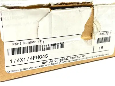 1/4X1/4FHG4S | Parker  Pipe-Female BSPP Hydraulic Adapter - New