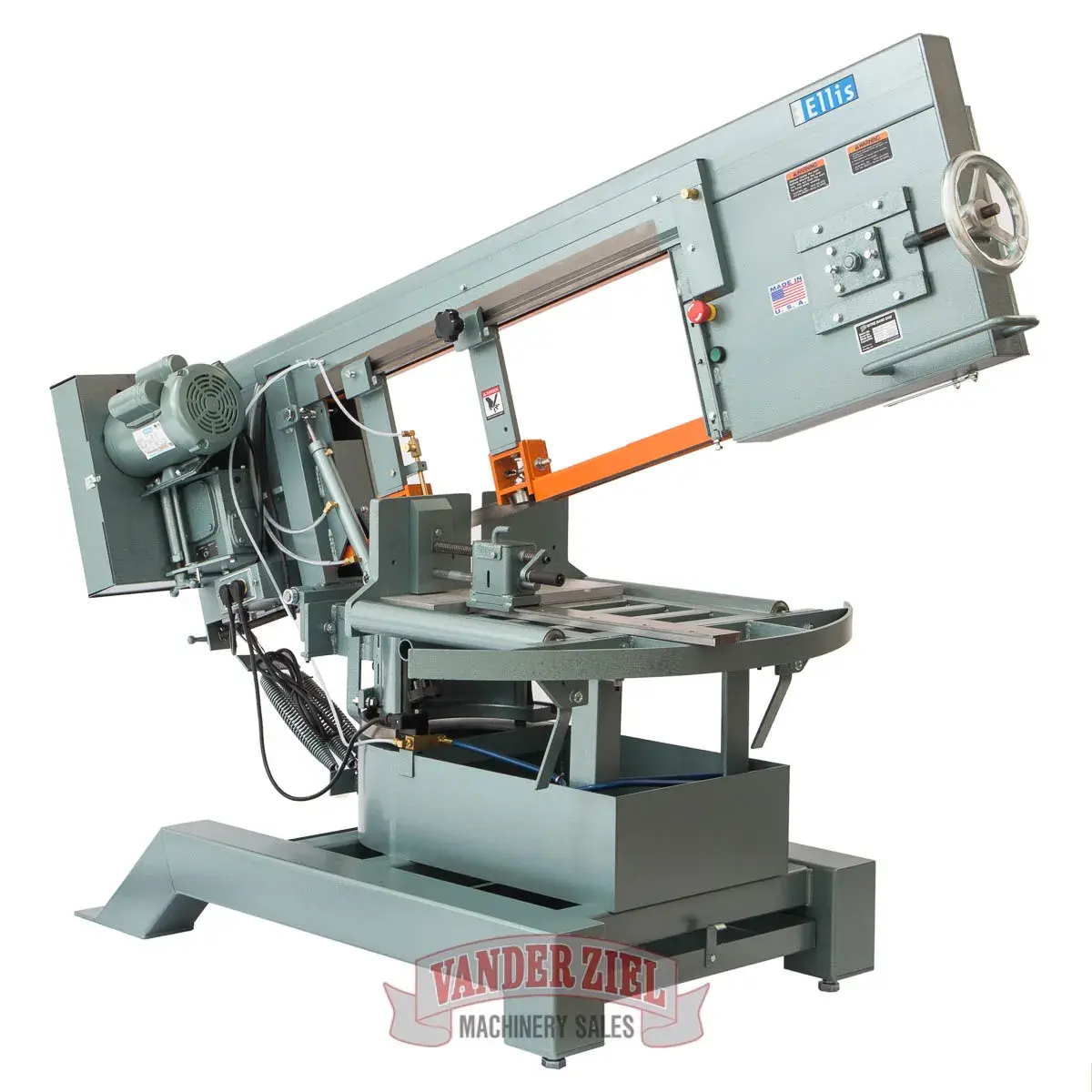 New | in-Stock ELLIS 4000 Horizontal Band Saws Michigan US | Vander Ziel Machinery Sales #480316