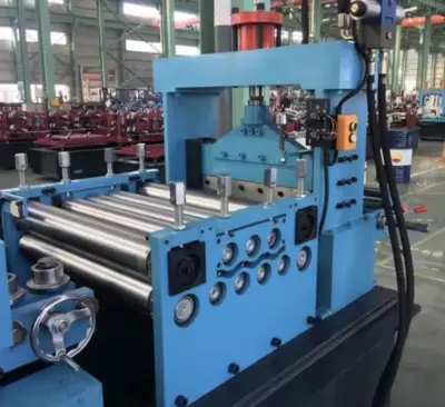 Full Automatic 80-400mm C & Z Steel Purlin Light Gauge Steel Frame Machine in China