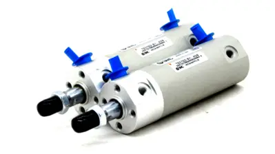 NEW LOT OF 2 SMC NCGBN25-0100 CYLINDER NCGBN250100