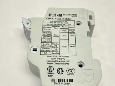 USED EATON, BUSSMANN CHCC