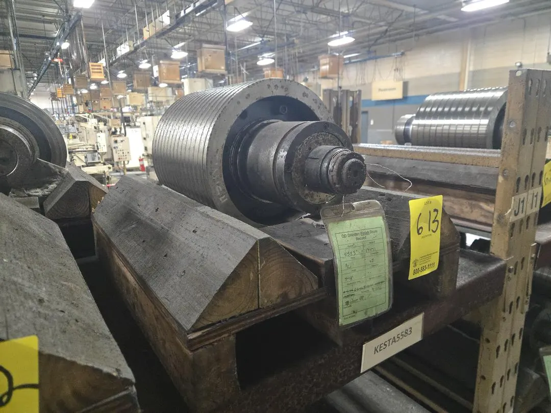 (1) OD Grind Drum Spindle
