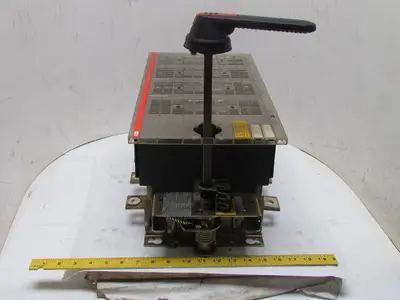 ABB 4-Pole Fusible Disconnect Switch Interrupter Rotary Handle 600a 3Ph 600V