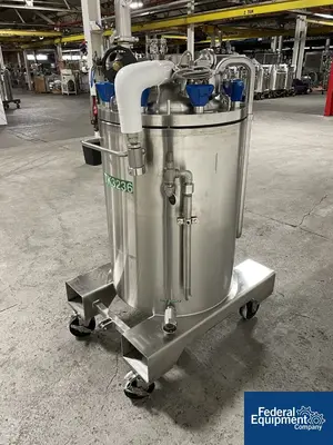 USED Precision 125 Liter Integrated Biosystems Cryovessel, 316L S/S, 50/65#