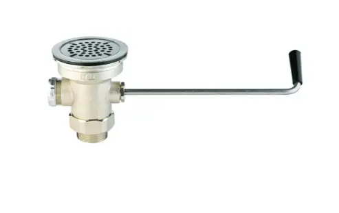 New | in-Stock T&S New T&S B-3942 Twist Waste Valve, 3" Sink Opening, 2" Drain Outlet Food, Restaurant, & Bakery Parts & Accessories Illinois US | Falcon Restaurant Supply #1376721