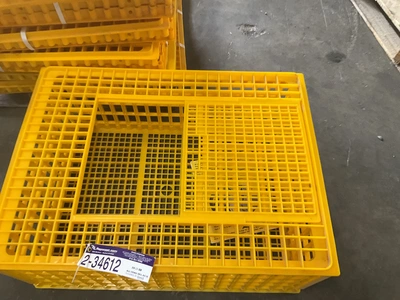 (8) new/unused chicken crates 29” x 21-1/2” x 12”T each, unused