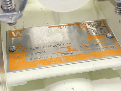 USED WILDEN AODD PUMP 1/2" PRO-FLO POLYPROPYLENE P1/PPPPP/TNU/TF/KTV