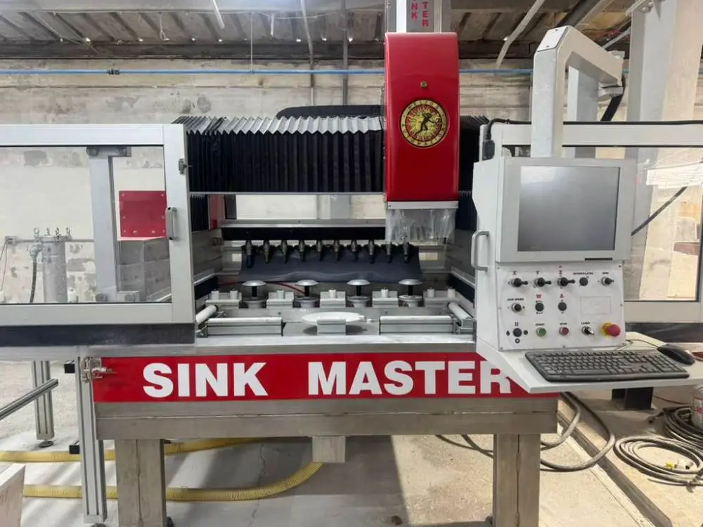 Used 2025 HELIOS SINKMASTER Stone CNC Machining Centers Michigan US | All Used Stone Equipment #1568672
