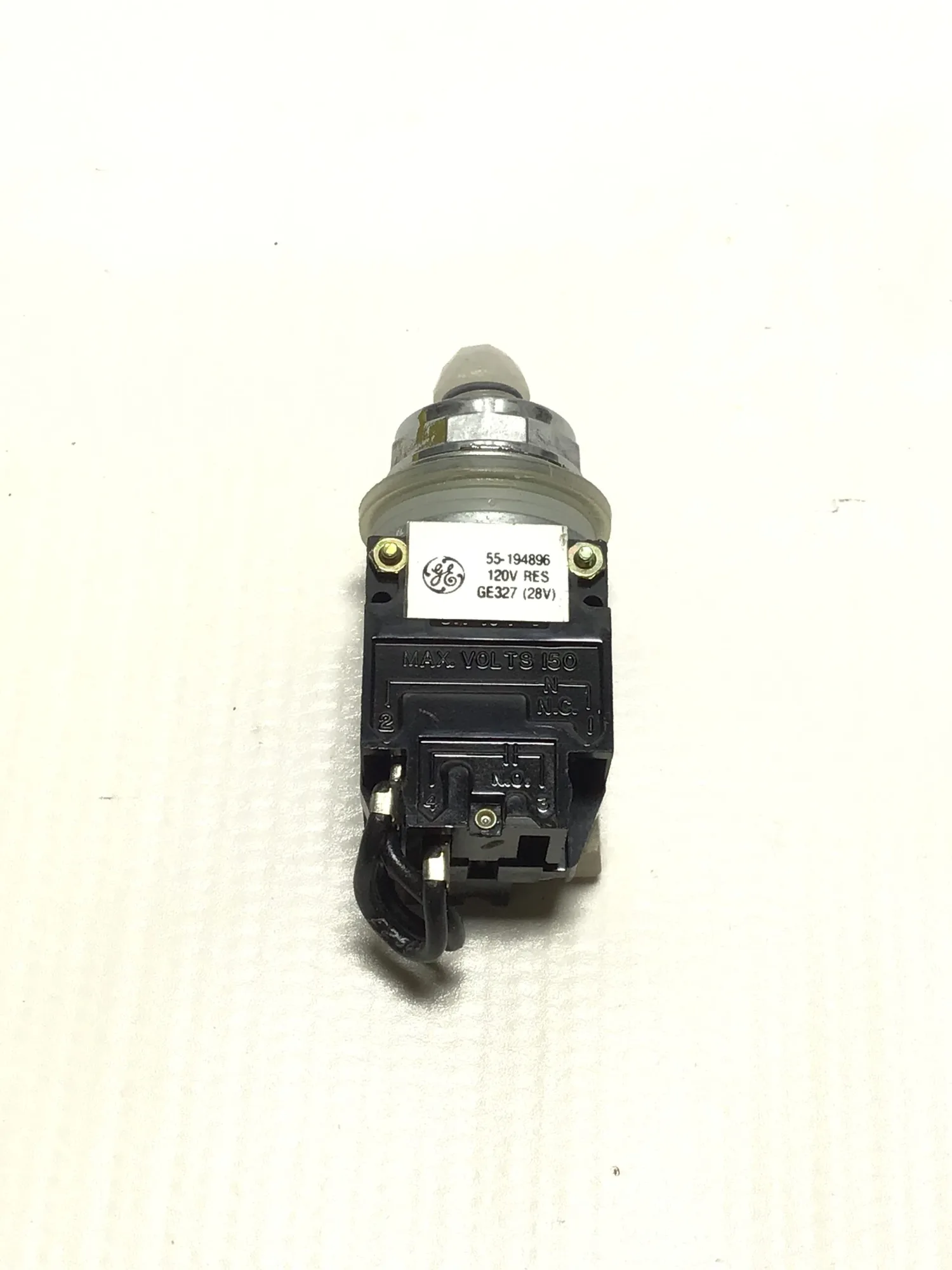 General Electric CR104D222 Oiltight Indicator Light