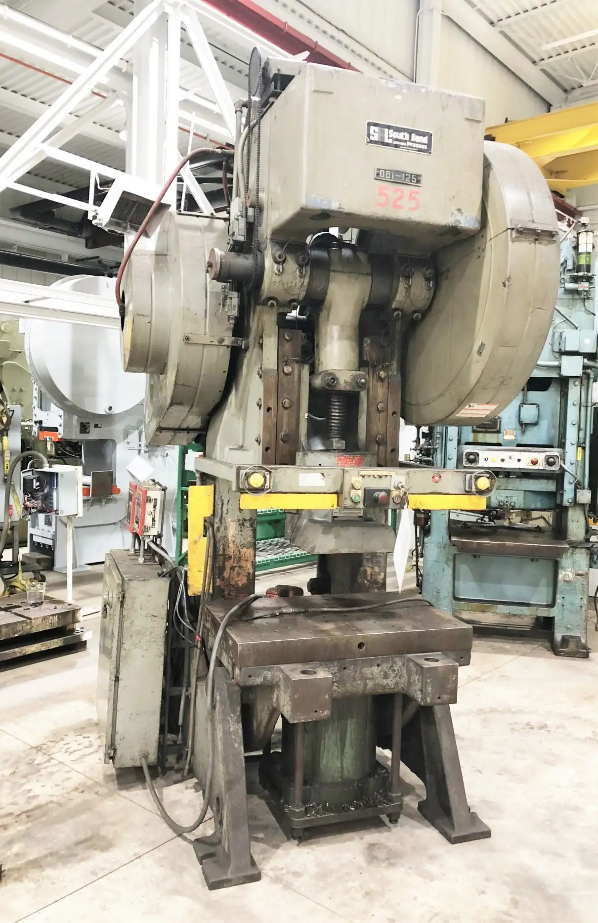 USED 1980 SOUTH BEND JOHNSON SOUTH BEND JOHNSON 125BG-AC PRESS