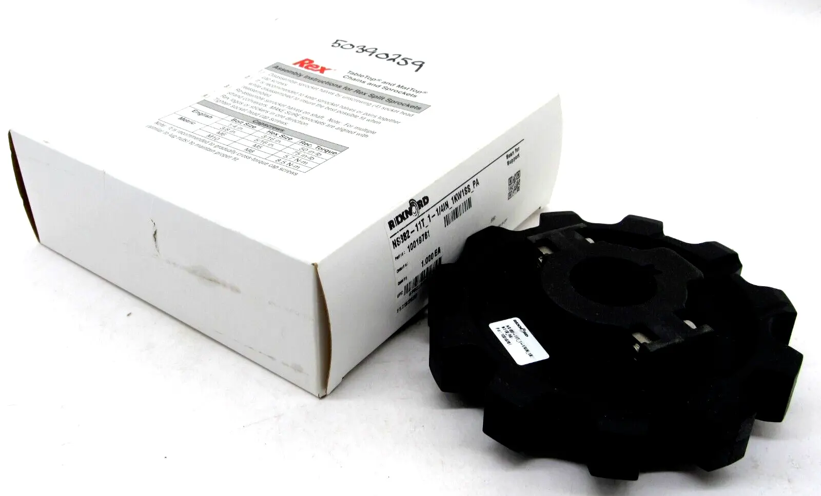 NEW REXNORD 10019761 SPROCKET NS882-11T_1-1/4IN_1KW1SS_PA