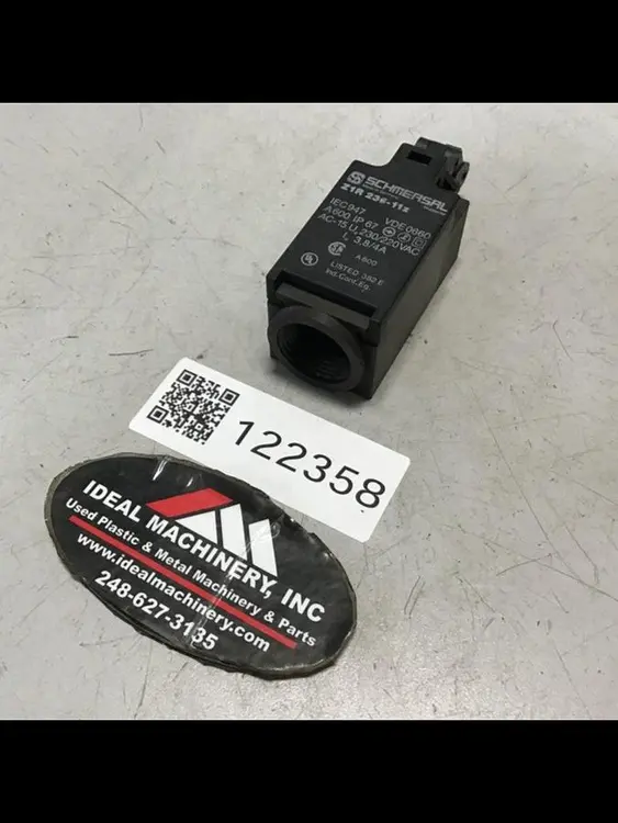 Used SCHMERSAL Z1R 236-11Z Relays & Switches Michigan US | Ideal Machinery #685486