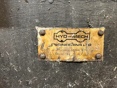 13" X 20" HYD-MECH MODEL #S20 SWIVEL MITRE HORIZONTAL BANDSAW: YOBRO #23836