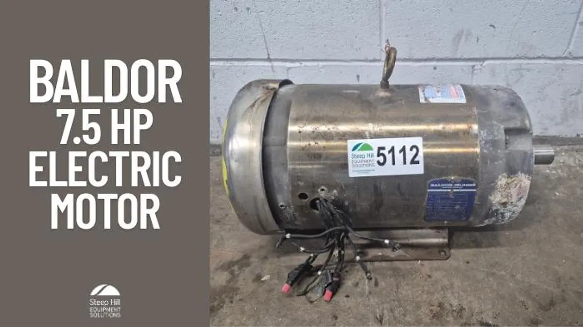 USED BALDOR ELECTRIC COMPANY CWDM3710T