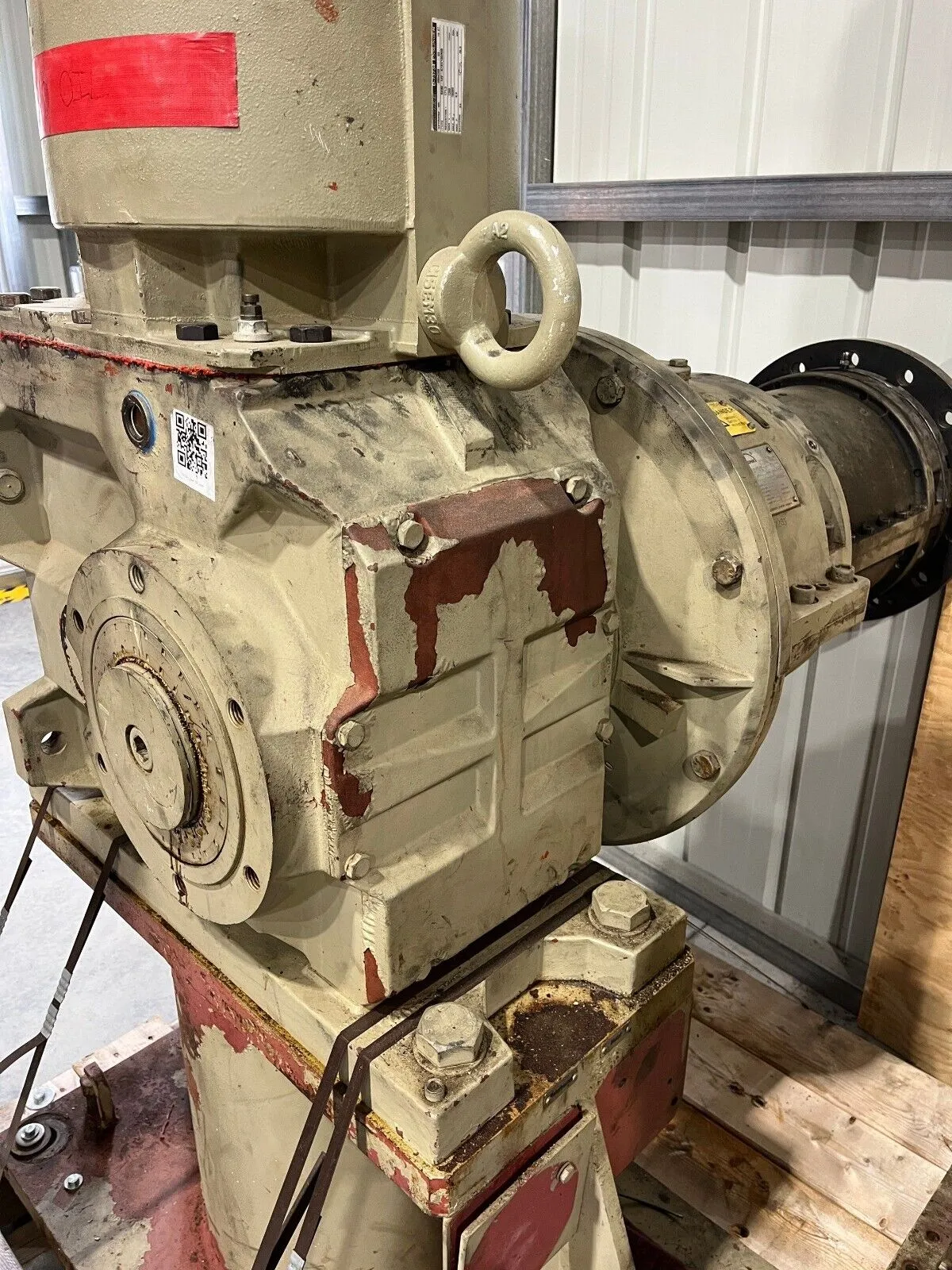 2000 RENK DSK 17/120 So ROTOR TURNING GEARBOX FOR 7FA TURBINE
