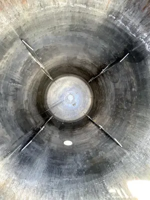 IAF 300 Gallon 316 Stainless Steel Agitated Fermentor / Reactor