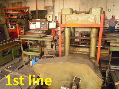 USED REDIRACK PRODUCTION LINE FOR MAKING INDUSTRIAL RACKS