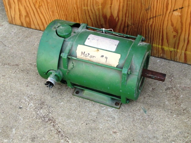 2 HP Rebuilt Electric Motor, 1730 rpm, Frame 145T
