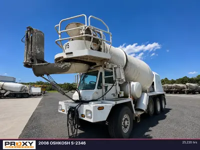 Used 2008 OSHKOSH S-2346 Concrete Mixer Trucks New Jersey US | Proxy Equipment #1388745
